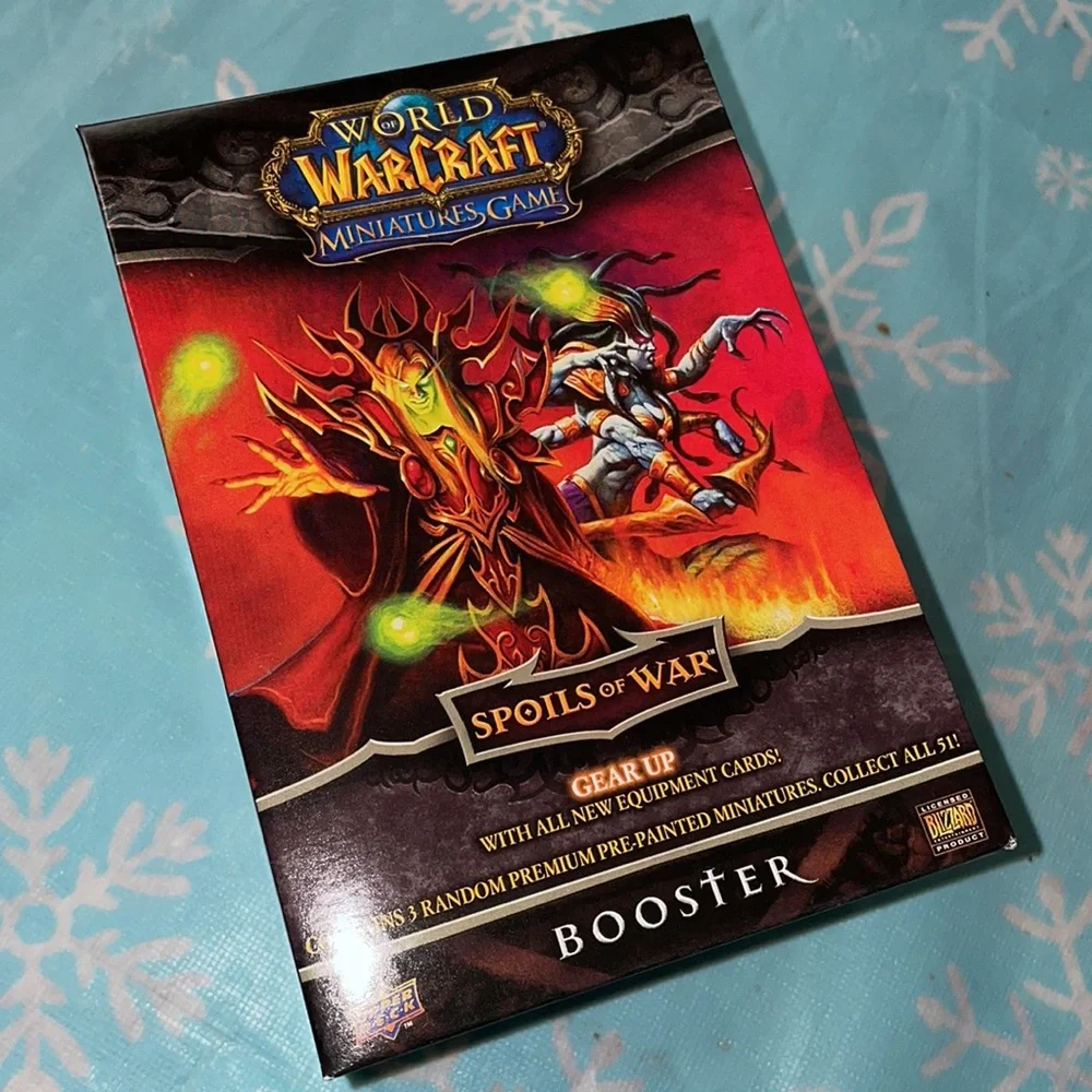Upper Deck World of Warcraft Miniatures Game Spoils of War Booster Pack - 2 box - Picture 3 of 3